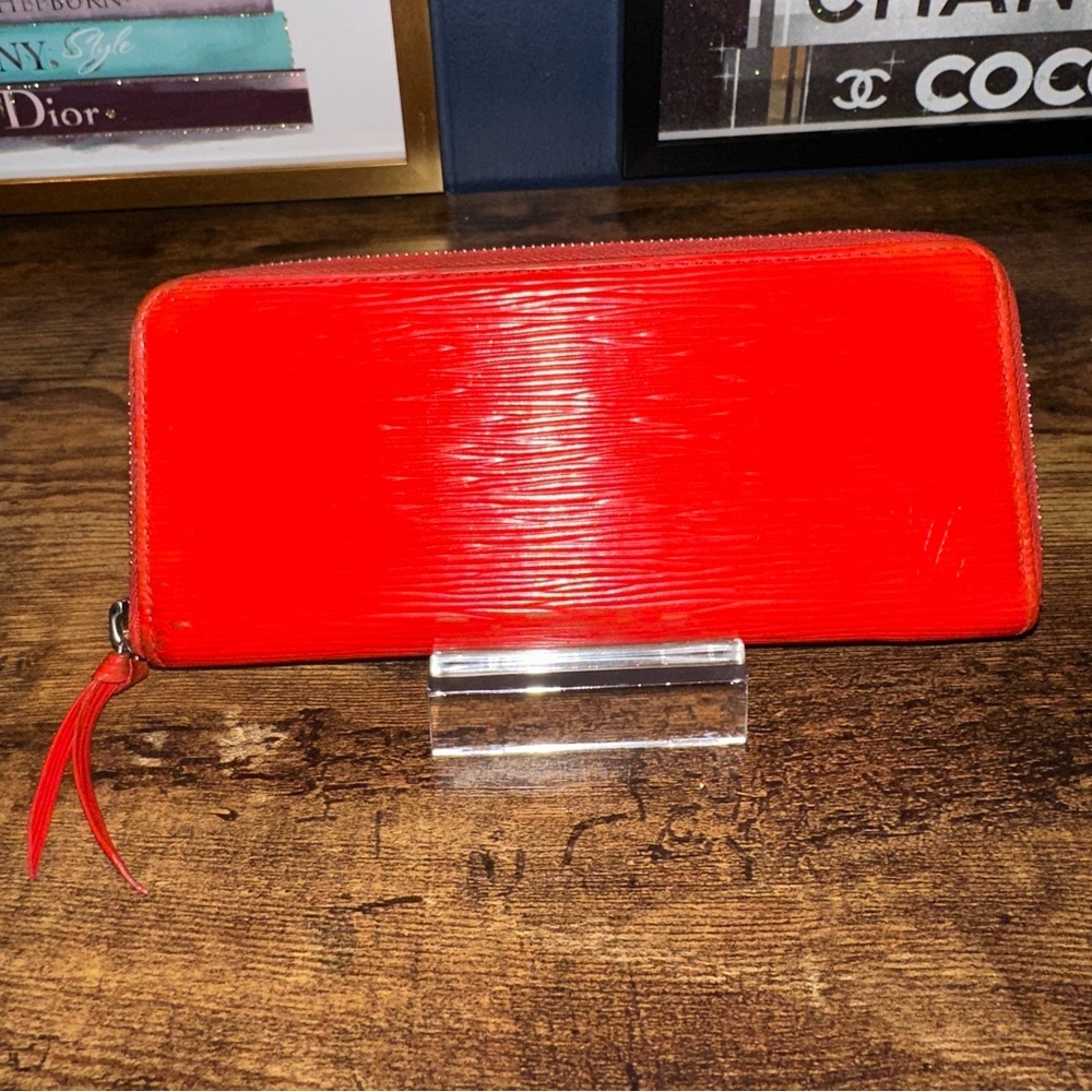Louis Vuitton 2015 Epi Leather Clemence Wallet #M13116